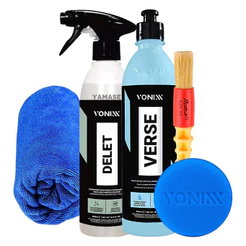 Limpador De Plasticos Delet + Revitalizador Verse Vonixx