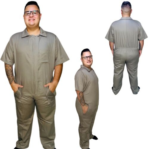 Macacão Para Trabalho, Veterinário, Mecânico, Jardineiro, Serviço Industrial Operacional 31