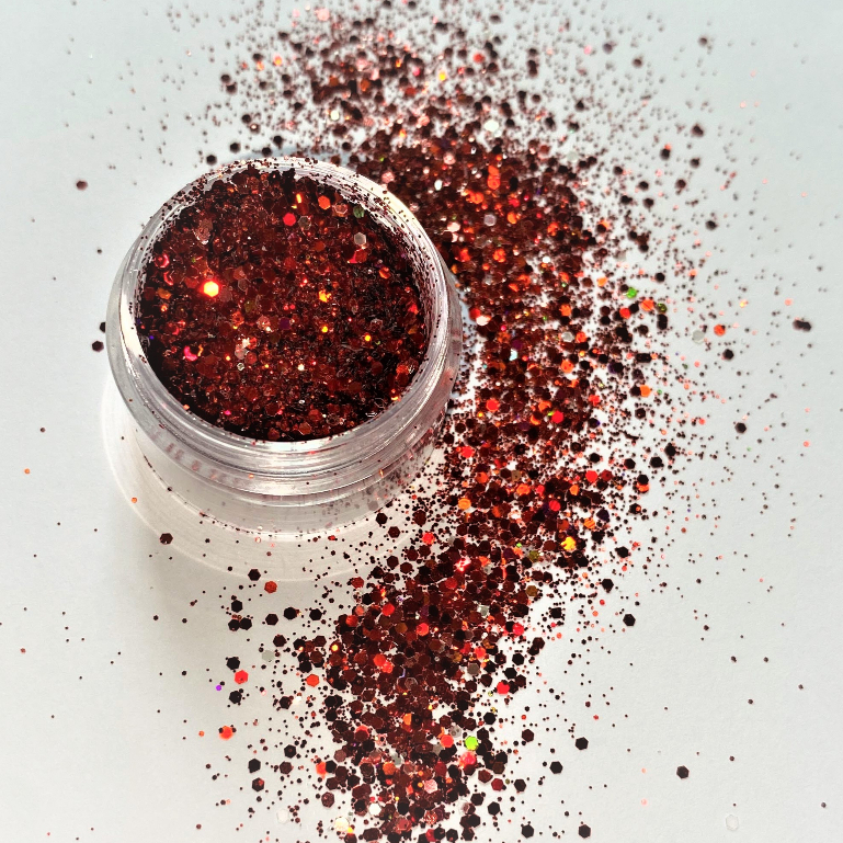 Glitter Touro Coleção Signos TCB / Glitter Brilho Glow Unha Nail Art Olhos e Corpo Maquiagem Sombra