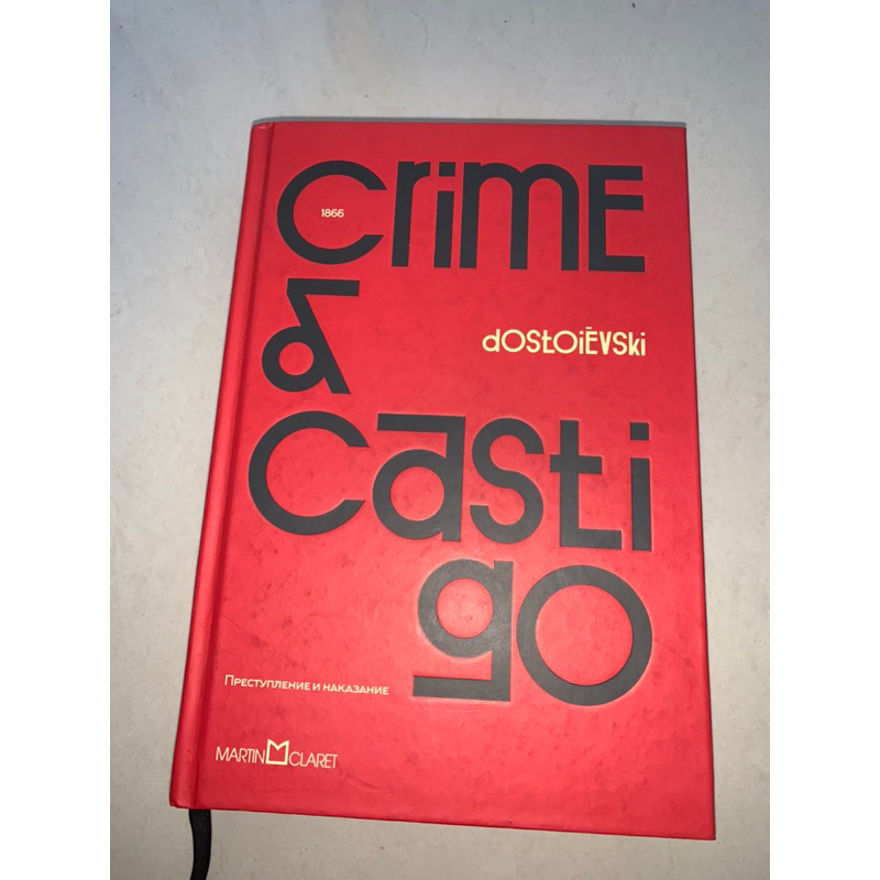 Livro Crime e Castigo ( Dostoiévski ) Editora Martin Claret