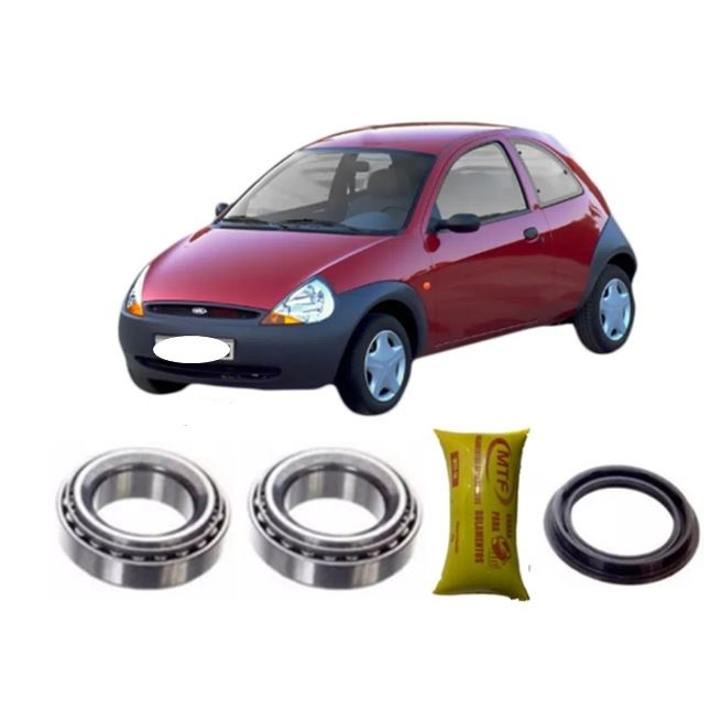 Kit Rolamentos de Roda Traseira para Ford Ka anos 94 95 96 97 98 99 00 01 02 03 04 05 06 (KIT PRA UMA RODA) (KIT-1333)