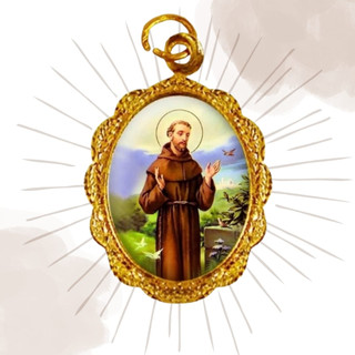 Medalha Pingente São Francisco De Assis Clássico Católico