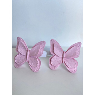 Prendedor Par de Abraçadeiras Borboleta Rosa Para Cortinas em Oferta na Shopee