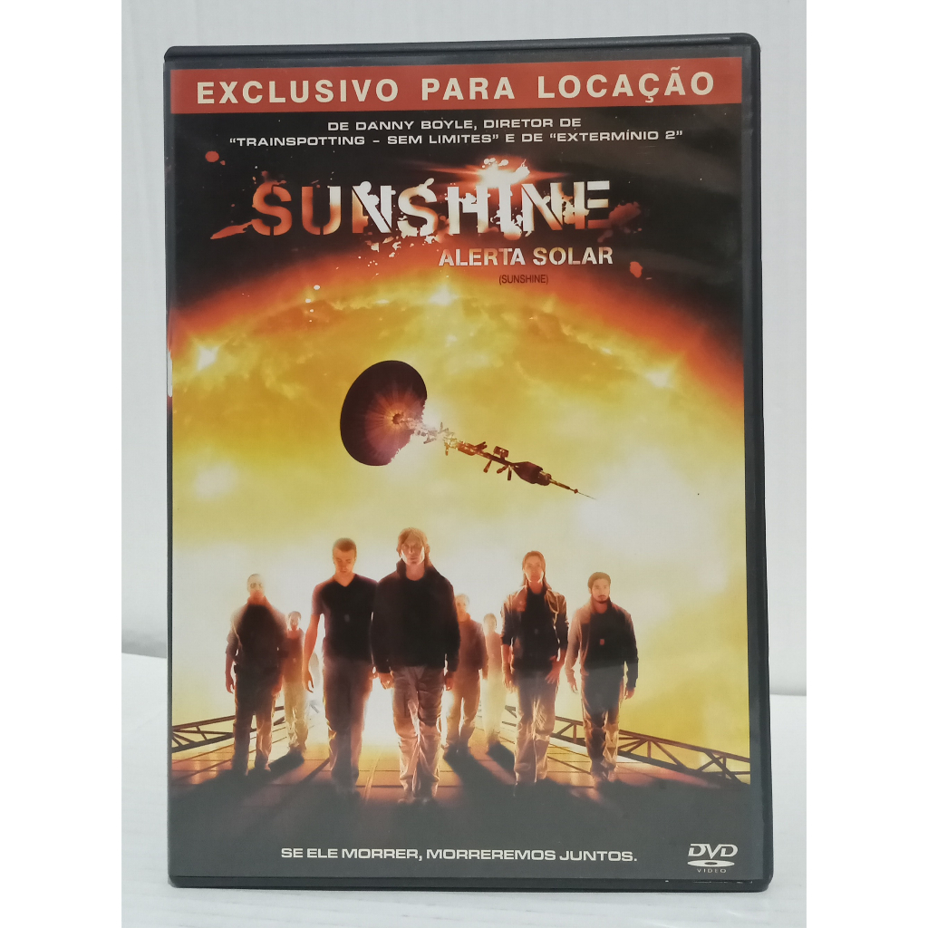 Dvd Sunshine - Alerta Solar - Original Usado