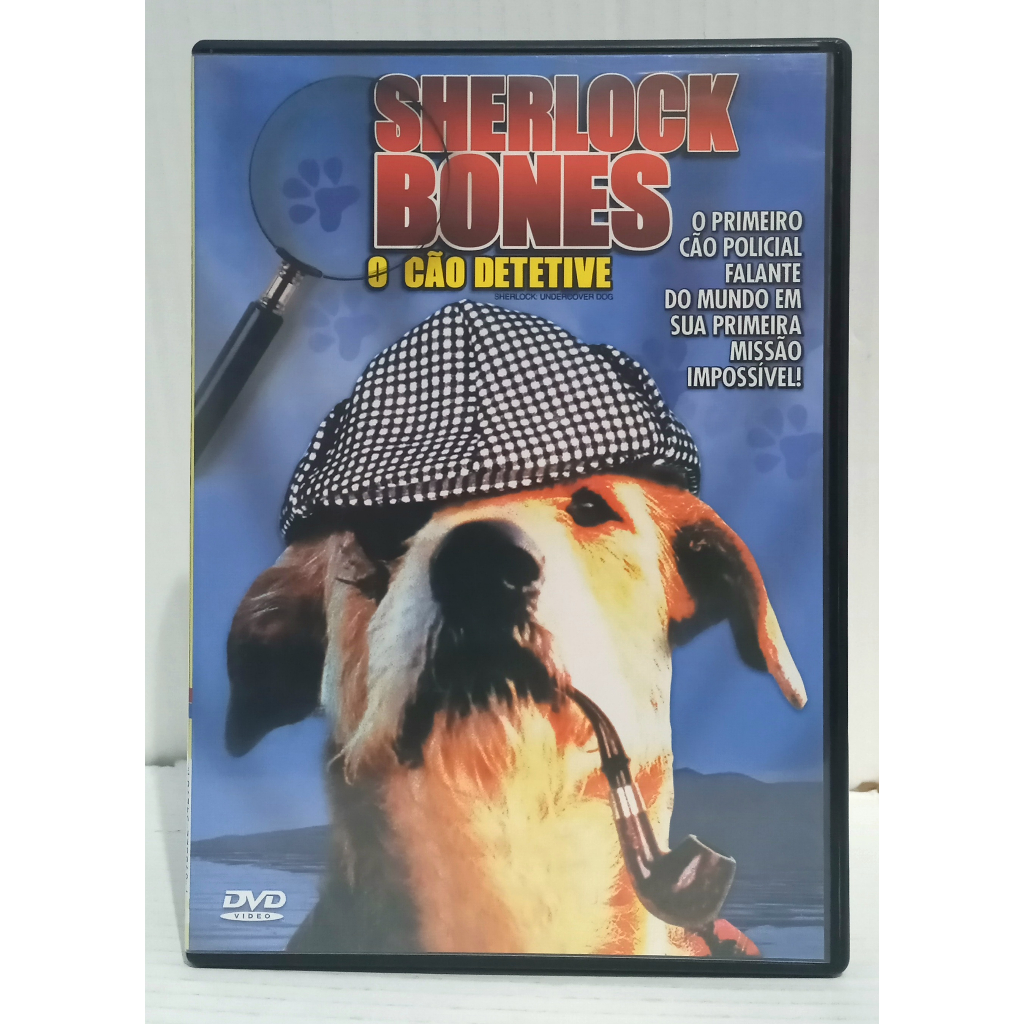 Dvd Sherlock Bones - O Cão Detetive - Original Usado