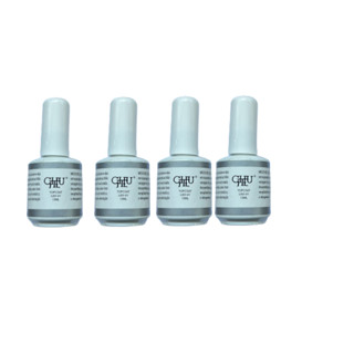 Top Coat Led Uv Chujie Finalizador de Unhas Gel Porcelana Fibra 4 peças