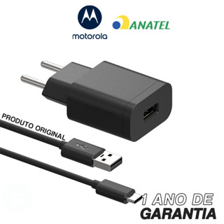 Carregador De Parede Motorola Rápido 10w - Cabo Usb-C