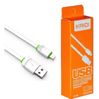Cabo Carregador iPhone Todos Modelos Kaidi Kd-306 Para iPhone iPad Mac iPod