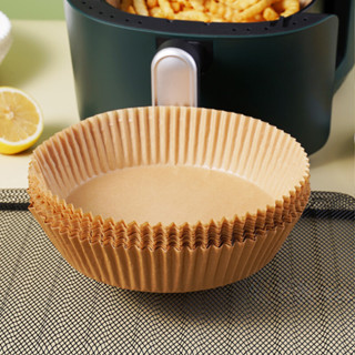 Forma De Airfryer Descartável Para Cozimento Protetor Forro Tapete / Redondo Antiaderente