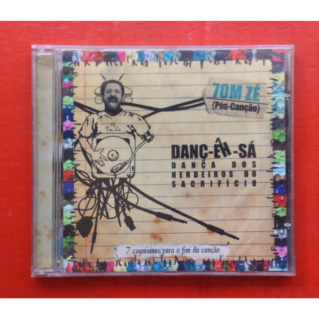 Cd Tom Zé - Danç eh Sá - Dança dos Herdeiros do Sacrificio