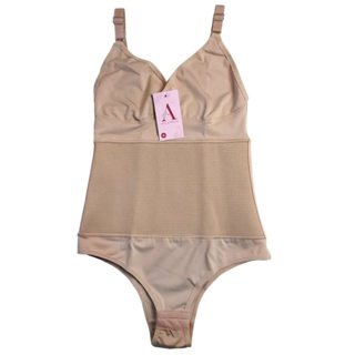 Body Modelador de Alta Compressão Suplex Alça Reforçada / Body Cinta Redutor de medidas com Faixa elástica e Sem Bojo em Oferta na Shopee