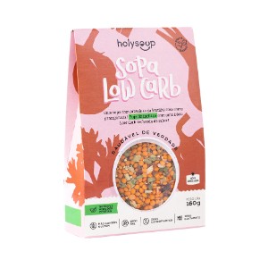 Sopa Low Carb Sem Glúten Holy Soup - 160g