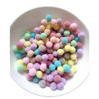 Mini Pompom 8mm MIX CANDY- Pacote com 200 Unidades