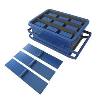 FORMA MANUAL PARA 3 BLOCOS DE 09X19X39CM COM FUNDO 3 FUROS em Oferta na Shopee