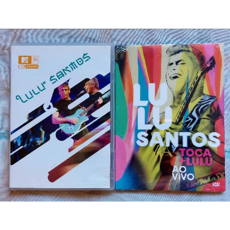 2 dvd lulu santos mtv ao vivo 2004 toca lulu ao vivo rio de janeiro 2014 fundicao progresso