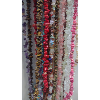 Cascalhos de Pedra - Fio de  80cm até 90cm Aprox. 205 Peças em Oferta na Shopee