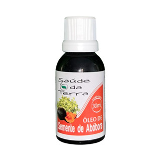 Óleo de Semente de Abóbora - 30ml - Saúde da Terra - Produto 100% NATURAL