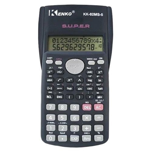 Calculadora Científica Portátil 240 Funções, Display 2 Linhas Alta Precisão para Matemática em Oferta na Shopee
