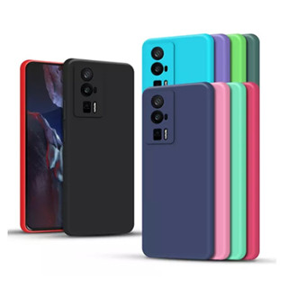 Capa Capinha Xiaomi POCO F5 PRO 5G Silicone Aveludada Case Colorida Anti Impacto