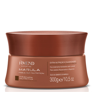 AMEND MÁSCARA NUTRITIVA EXPERTISE MARULA FABULOUS NUTRITION 300G em Oferta na Shopee