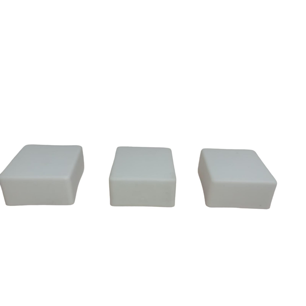 Ponteira Externa 50 x 45 para Cadeira/Mesa Quadrada Conjunto 18 Uni
