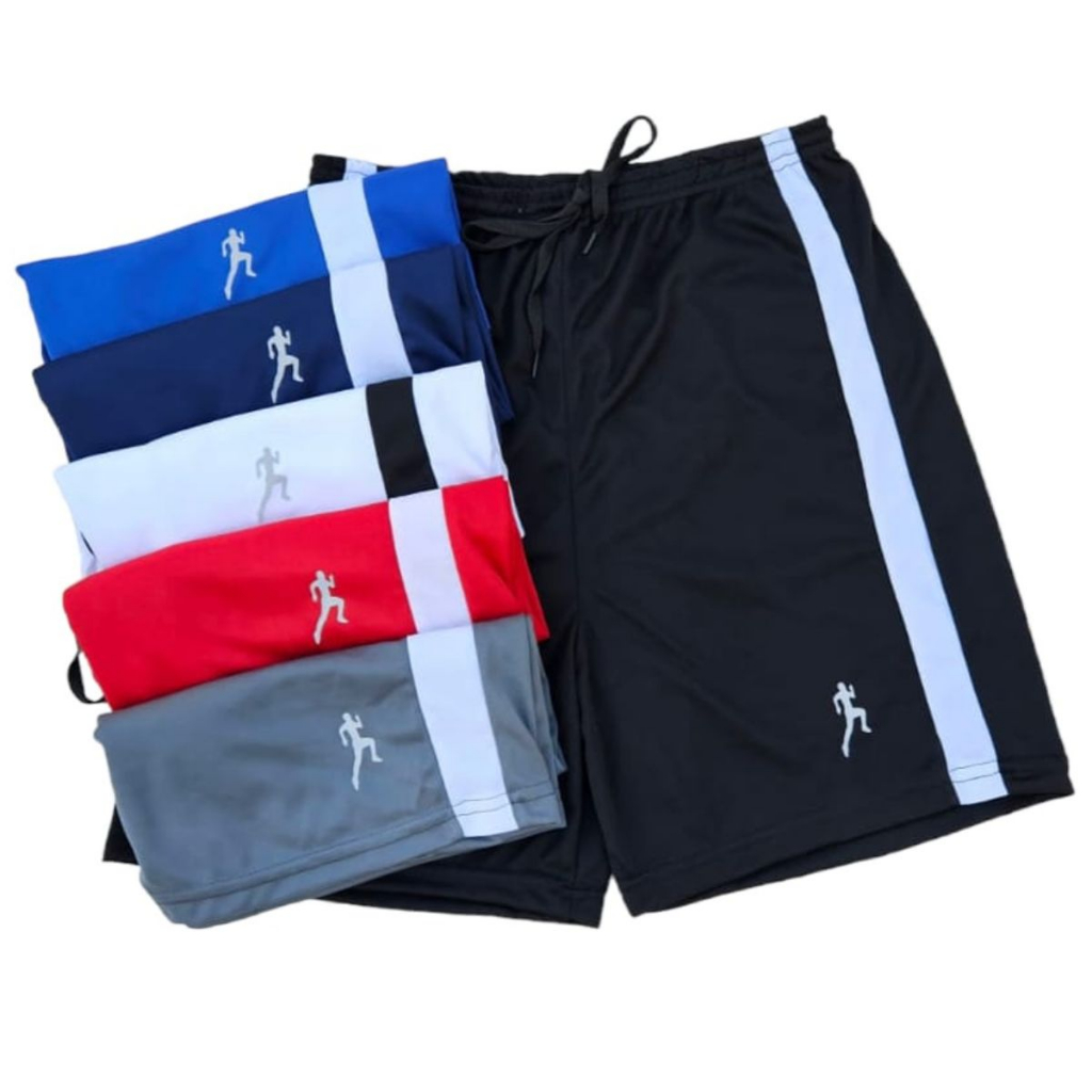 Kit 5 Bermudas Shorts Masculina Calção Academia Esportiva Esportivo em Oferta na Shopee