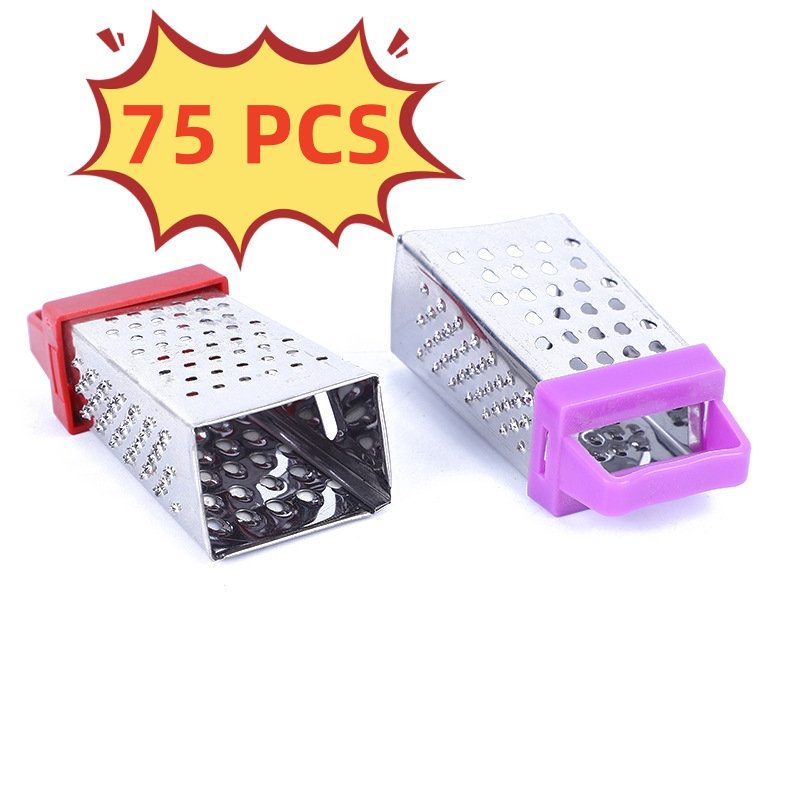 75 Pcs Mini Ralador Inox Com Ima Ralador Multifuncional Mini Ralador Lembrancinha Ultensilios De Cozinha