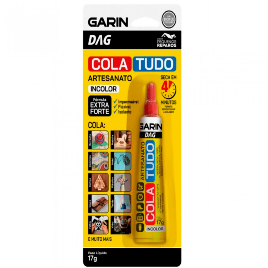 Cola Tudo DAG Branca 17G - Garin