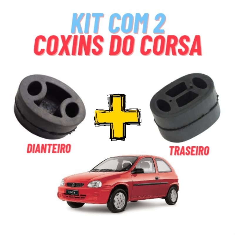 Kit Com 2 Coxins Dianteiro e Traseiro Do CORSA 94/, CORSA SEDAN 95/, CORSA WAGON 97
