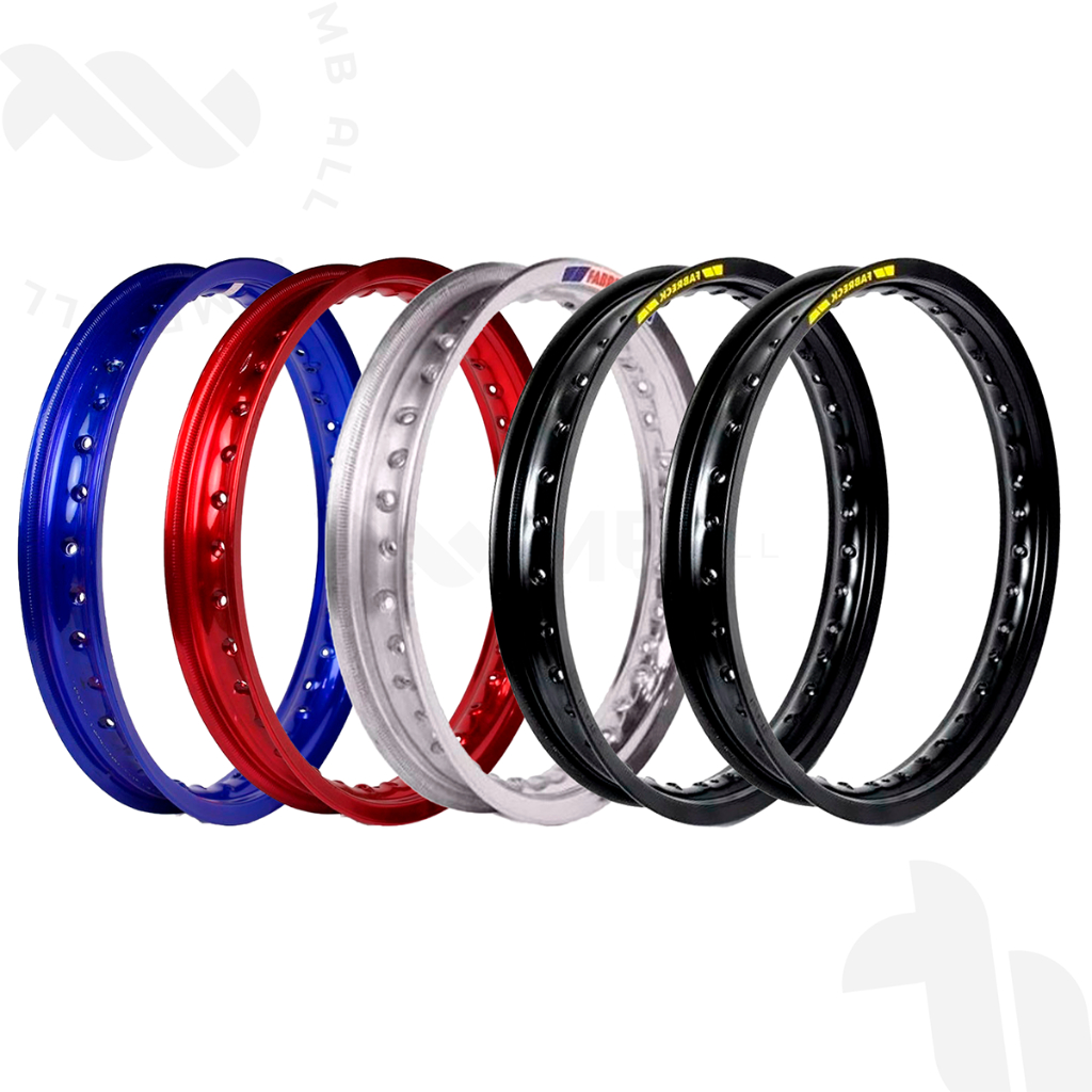 Aro Alumínio Dianteiro 19 x 185 Nxr Bros 125 150 160 Xre 190 Virago 250 Crosser 150 160 Fabreck