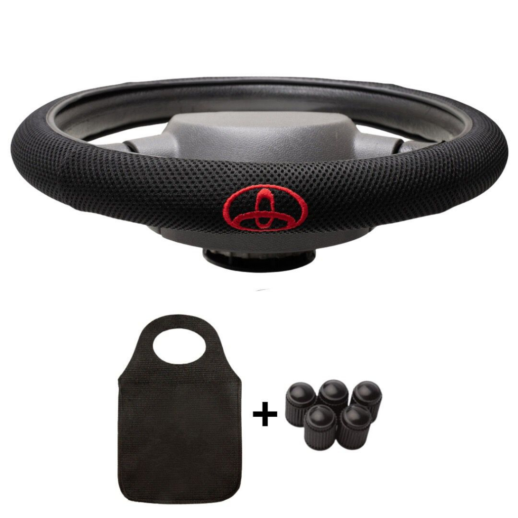 Capa de Volante Toyota Bordada, Reforçado em Oferta na Shopee