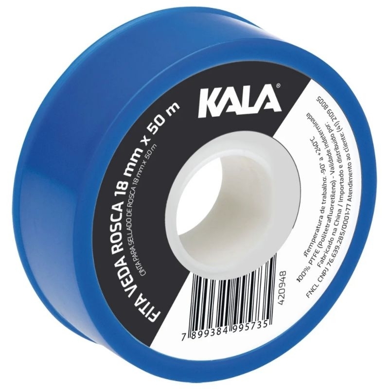 Fita Veda Rosca 12mm -10m - MARCAS VARIADAS