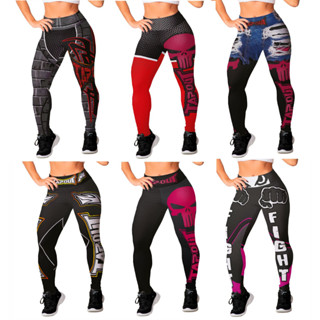 Calça Legging Adulta pra malhar estampa de academia