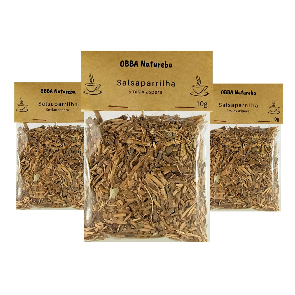 3 Pacotes de Chá Salsaparrilha | Salsaparrilha | Japecanga em Oferta na Shopee