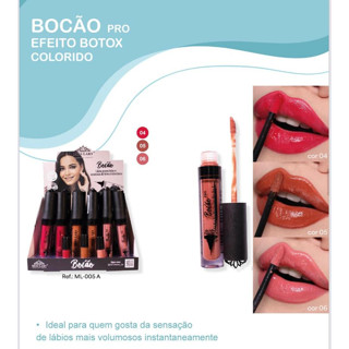 Kit com 3 Gloss Bocão Pro Colorido - Miss Lary