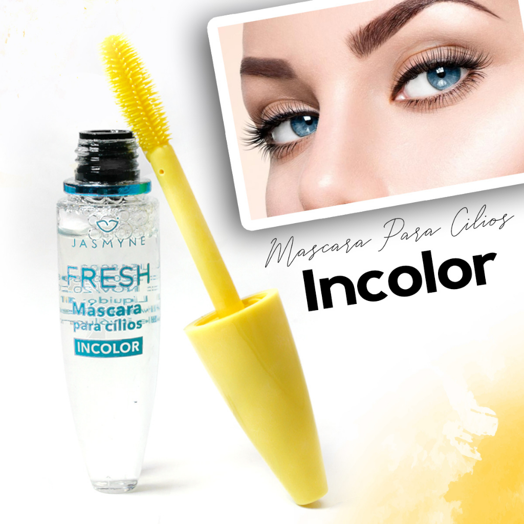 Máscara Incolor de Cílios Fresh Maquiagem Jasmyne JS18003