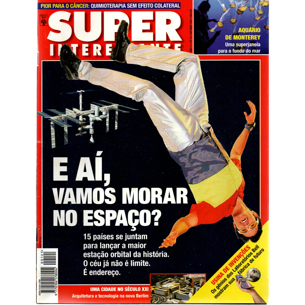 Revista Super Interessante, Ano 11, Nº 10, Outubro De 1997