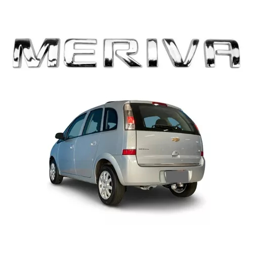 Emblema Nome Letreiro Meriva Cromado 2009/... em Oferta na Shopee