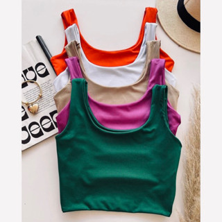 Cropped Feminino Suplex Sem Bojo Tecido Geladinho