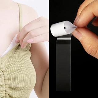 Fita Adesiva Corpo Dupla Face Transparente Decote em V Fita Dupla Face para Corpo Roupa Sutiã Vestido Roupas Decotadas Fashion Tape