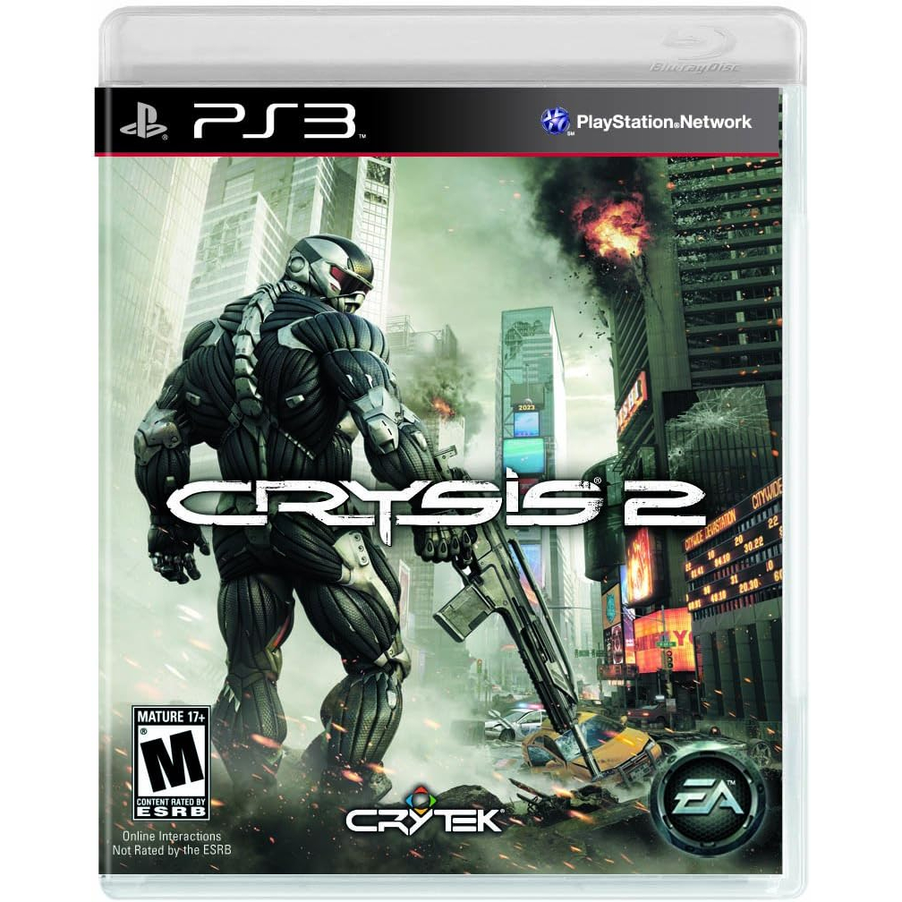 CRYSIS 2 - PS3- -  JOGO ORIGINAL - MÍDIA FÍSICA