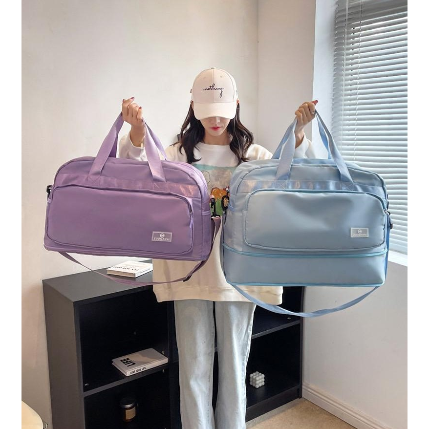 Bolsa Mochila Mala Expandível Maternidade Grande Capacidade À Prova D' Água Academia Viagem Esportiva 704 LING