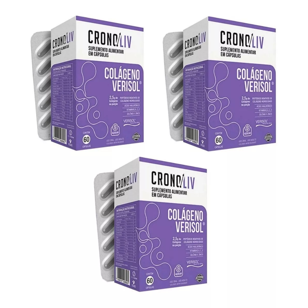 Cronoliv Colágeno Verisol: Onde Comprar | BuscaProdutos