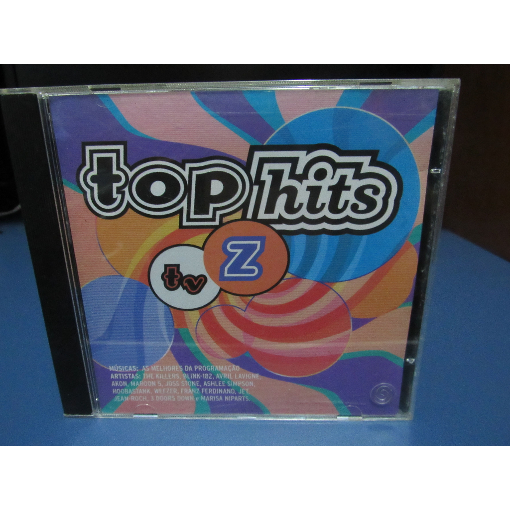 CD Top Hits TVZ - The Killers Blink 182 Avrie Lavrigne Maroon 5 Rock Pop