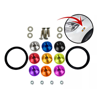 Trava de Para-choque Anilha Quick Release -  9 Cores Disponíveis (Fácil Aplicação) em Oferta na Shopee