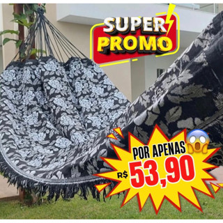 REDE DE DORMIR INDIANA CASAL- SUPORTA ATÉ 130KG
