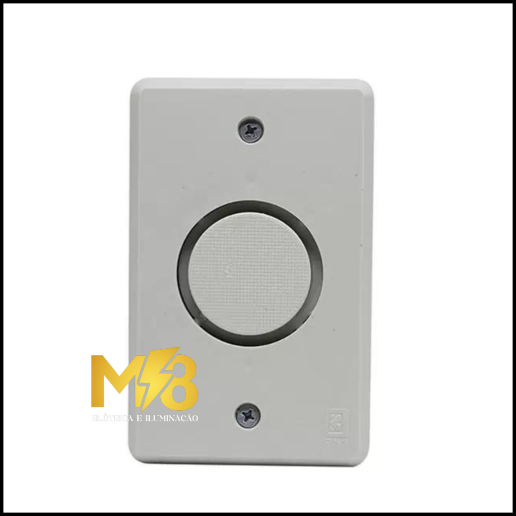 Campainha Cigarra De Embutir 127v Branca -