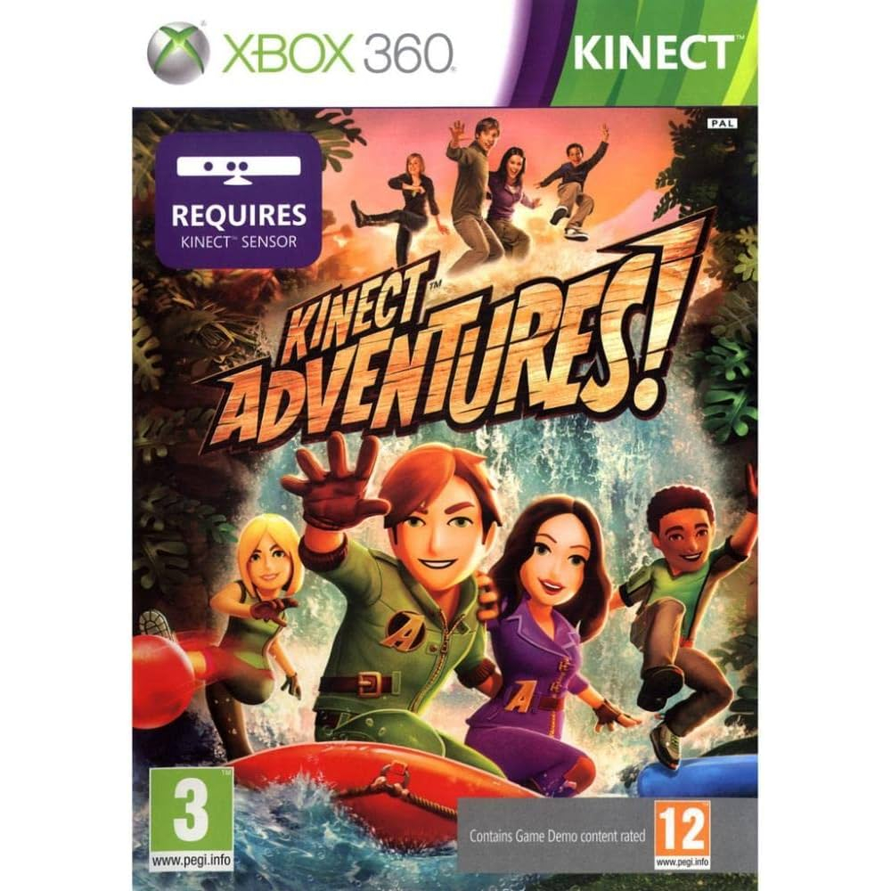 KINECT ADVENTURES XBOX 360 -JOGO ORIGINAL - MÍDIA FÍSICA