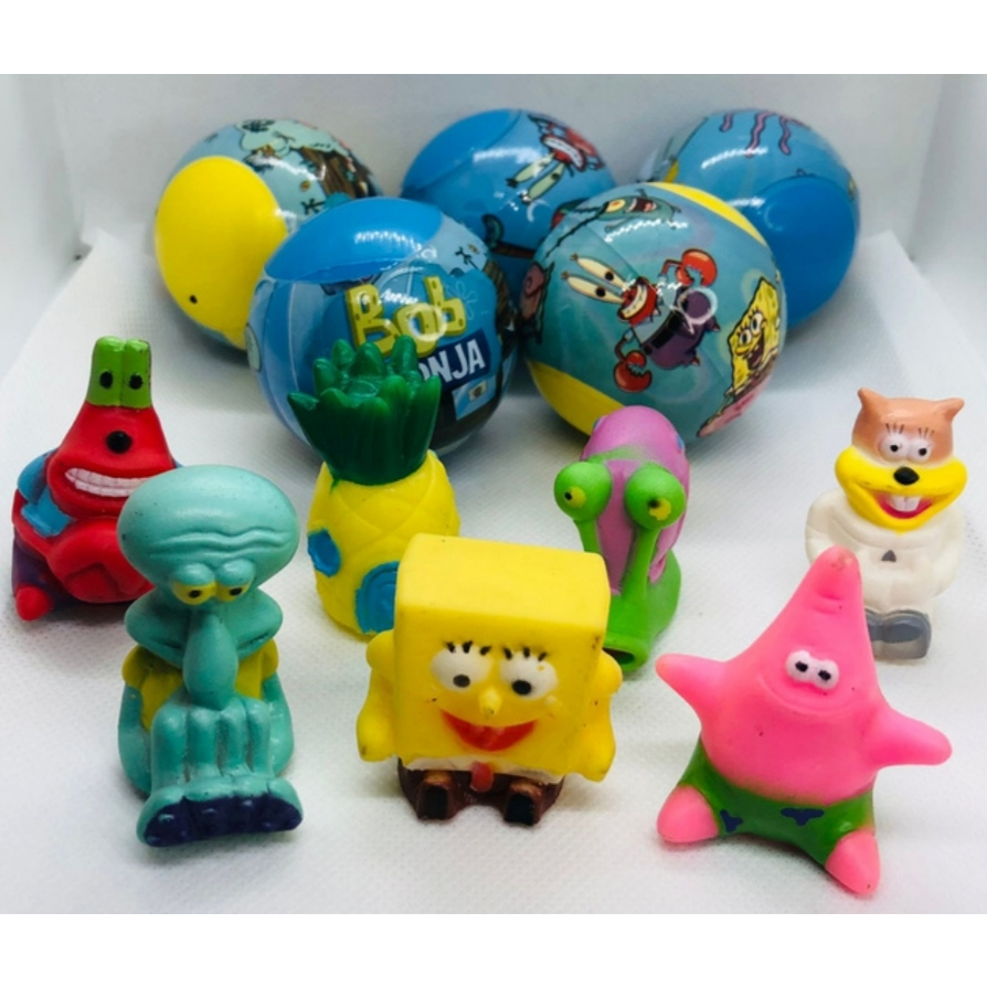 05/12 UN Brinquedo Dedoche Bob Esponja. Ideal para lembrancinhas de Festas Bob Esponja. Produto Novo e Lacrado. em Oferta na Shopee
