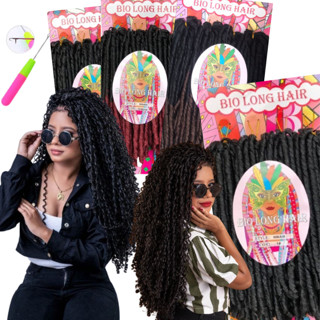 Cabelos Cacheado Nina Softex 5 em 1 Pacotão Econômico + Agulha